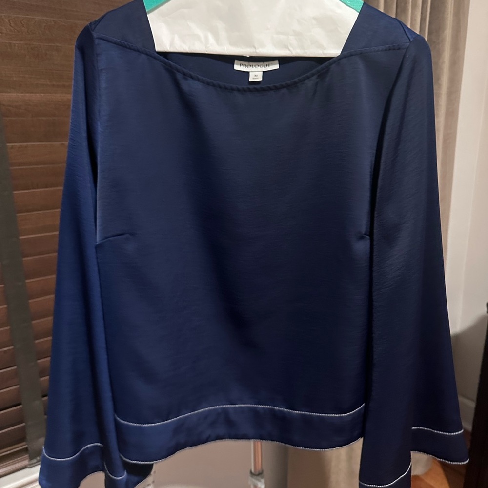 Prologue Navy Blue Women's Blouse